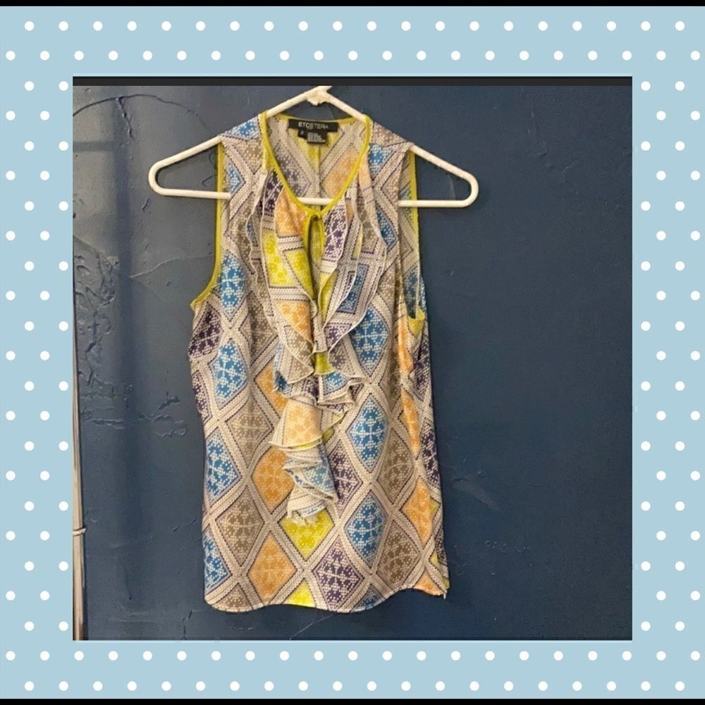 🎁 ETCETERA a pattern design top